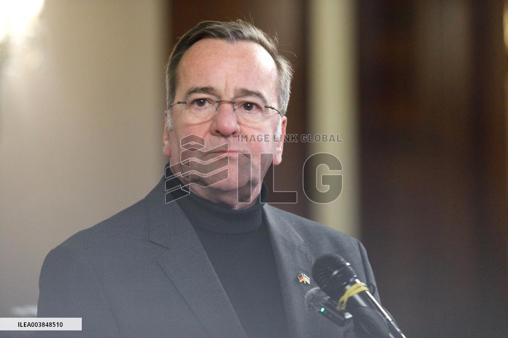 Briefing by German Defense Minister Boris Pistorius