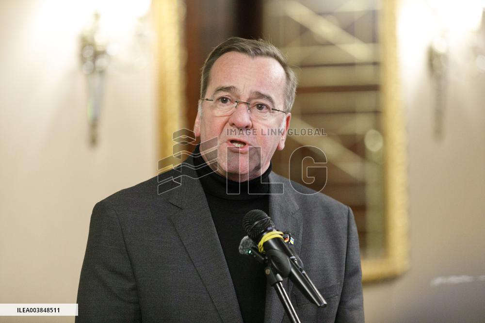 Briefing by German Defense Minister Boris Pistorius