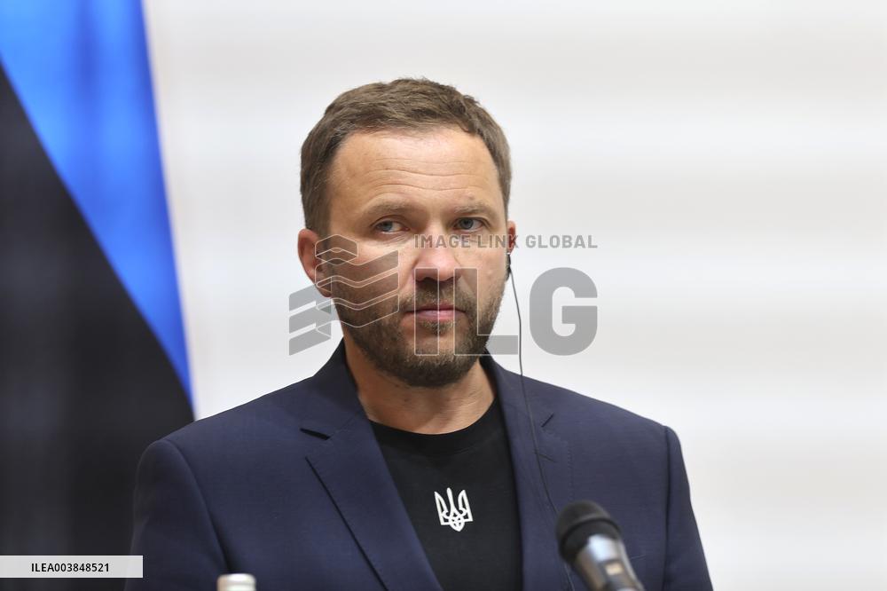 Press conference of Foreign Ministers of Ukraine and Estonia