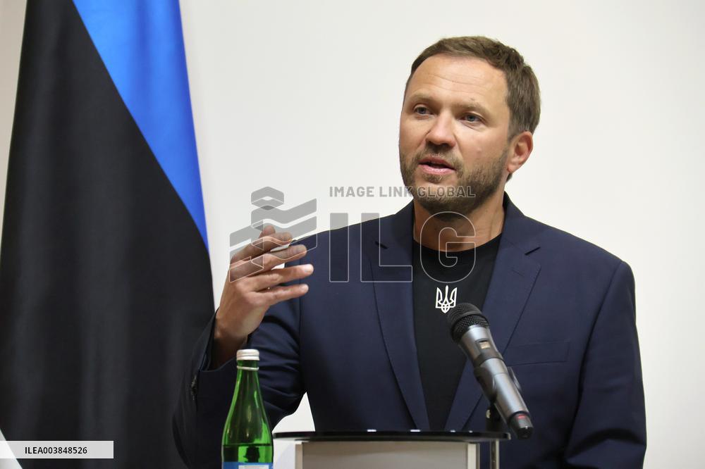 Press conference of Foreign Ministers of Ukraine and Estonia