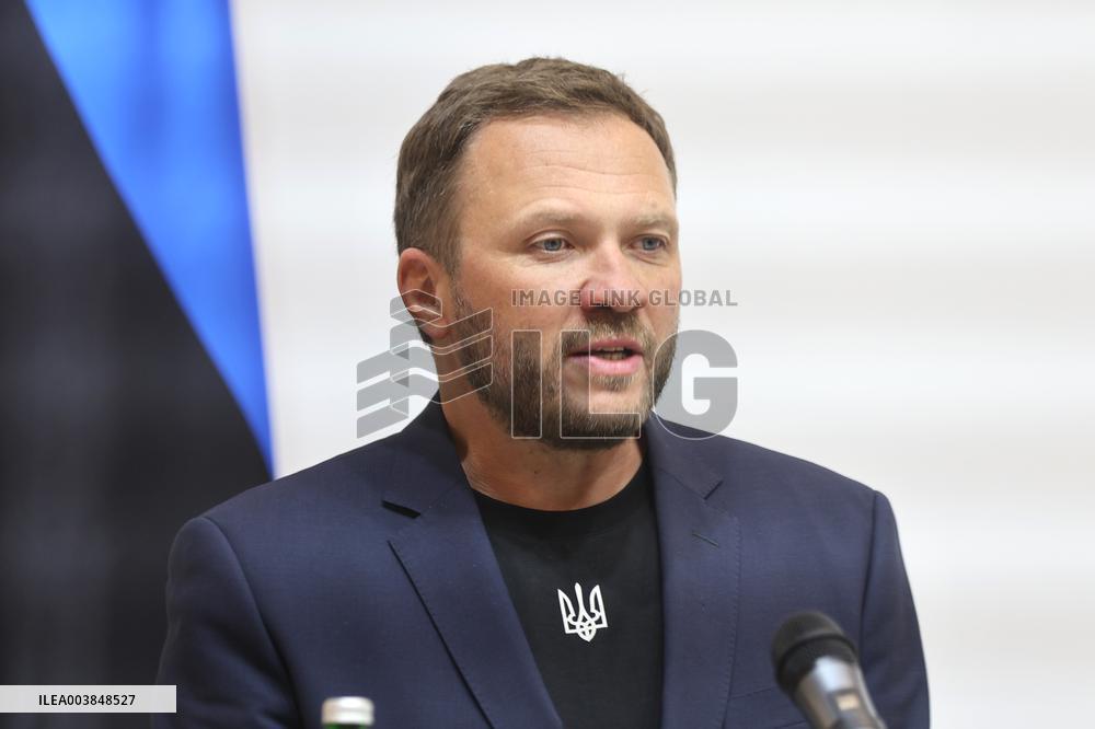 Press conference of Foreign Ministers of Ukraine and Estonia