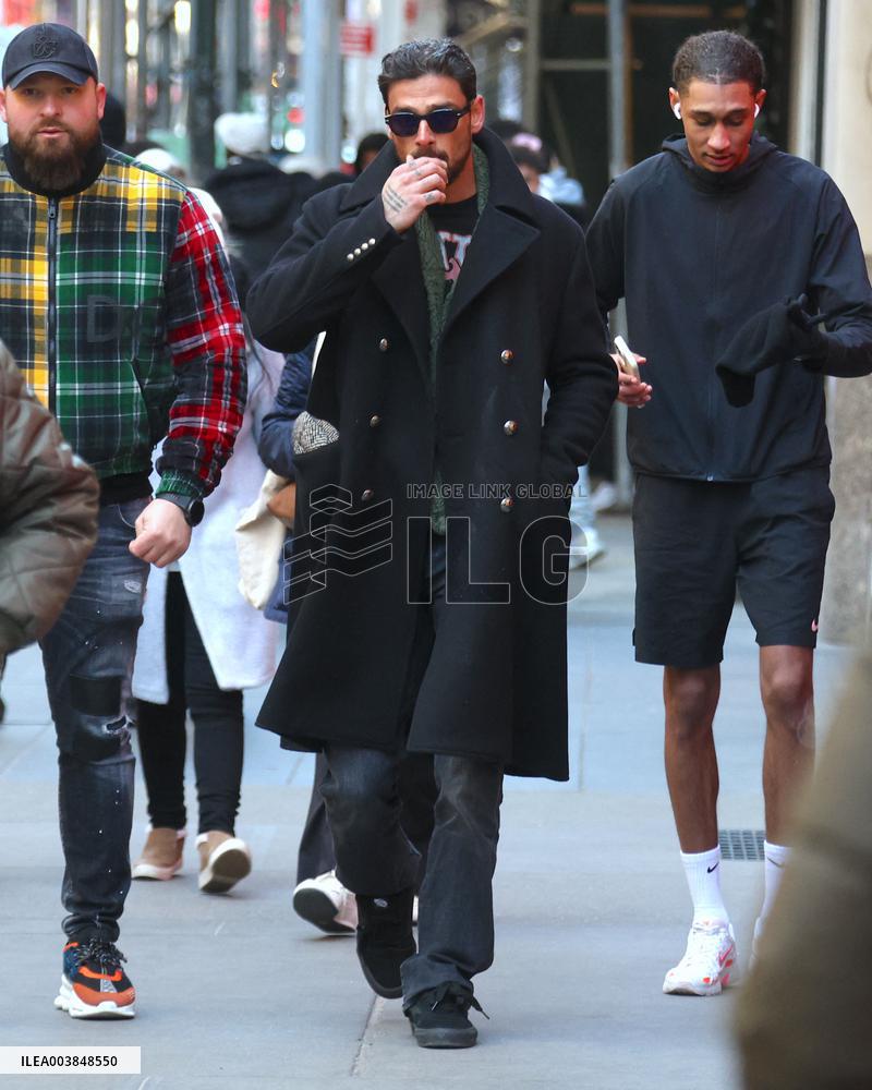 Michele Morrone Out - NYC