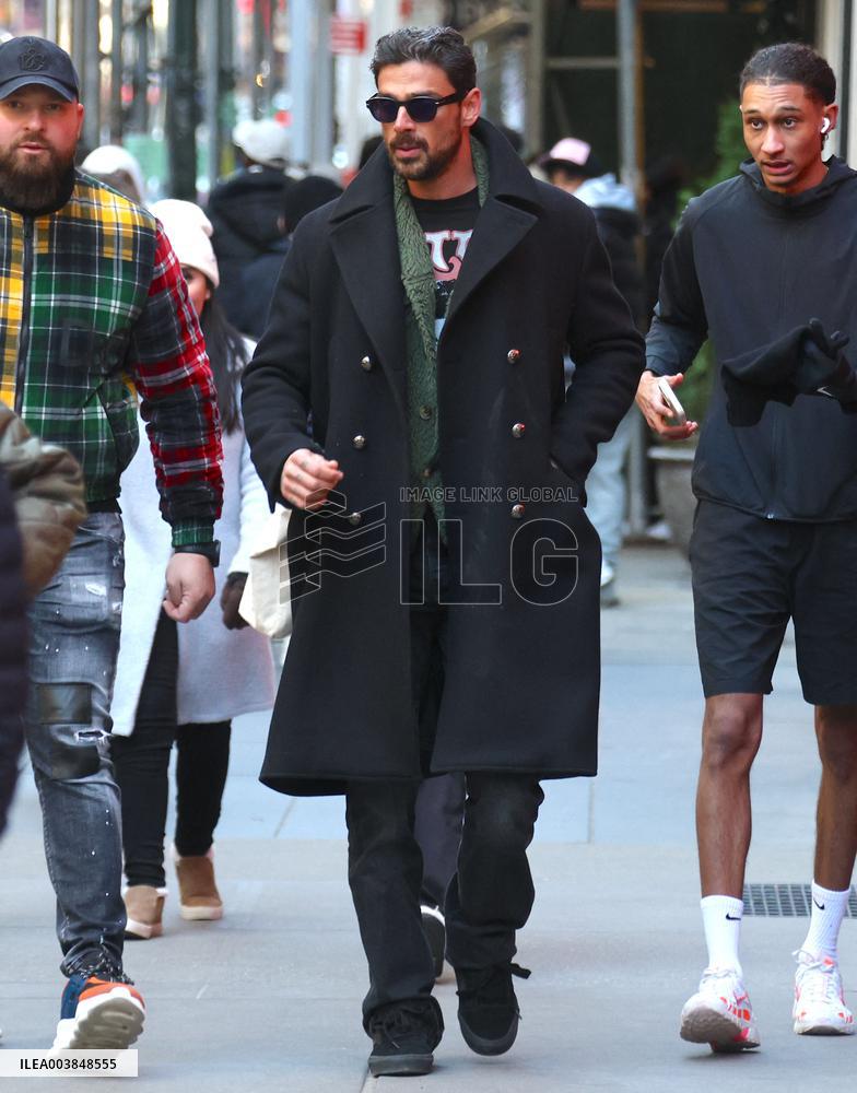 Michele Morrone Out - NYC