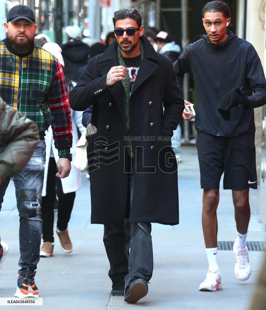 Michele Morrone Out - NYC