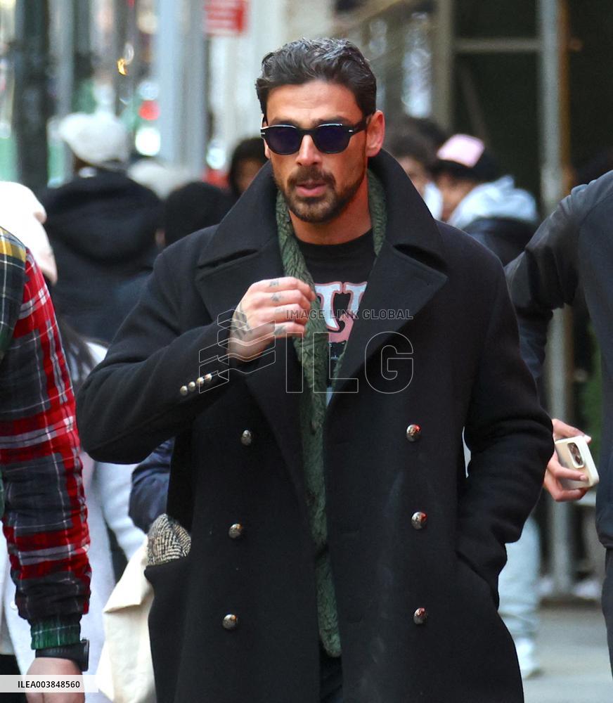 Michele Morrone Out - NYC