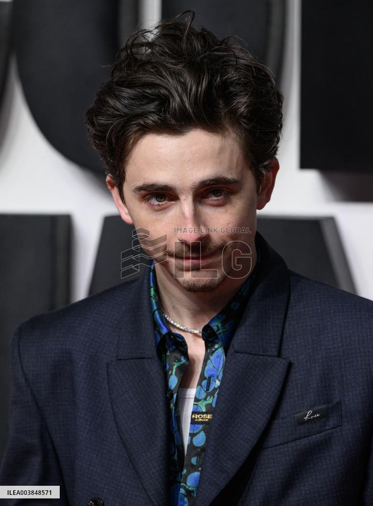 A Complete Unknown Premiere - London