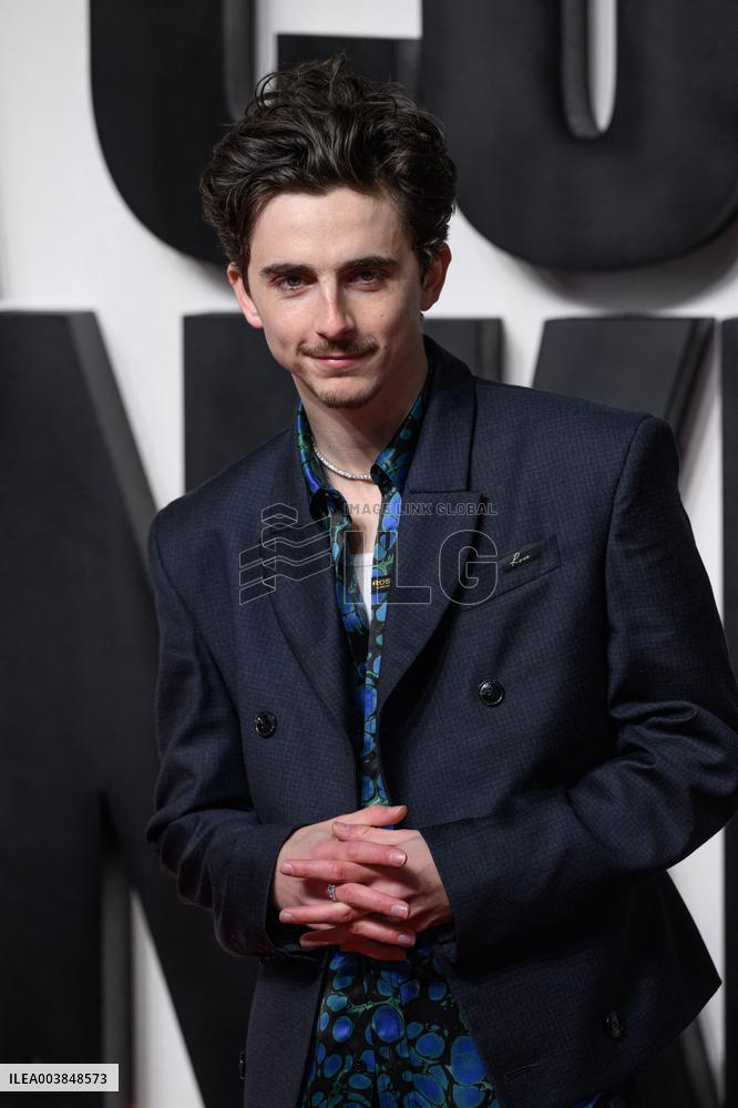 A Complete Unknown Premiere - London