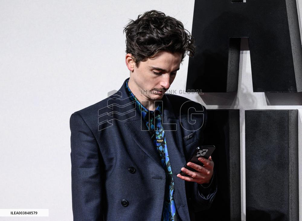 A Complete Unknown Premiere - London