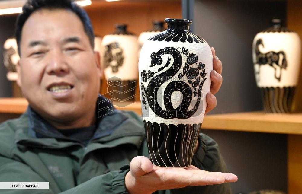 Year of the Snake Themed Ceramic Products