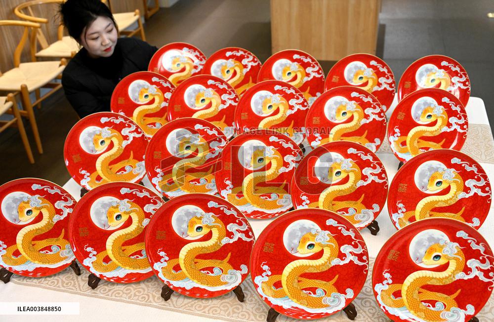 Year of the Snake Themed Ceramic Products