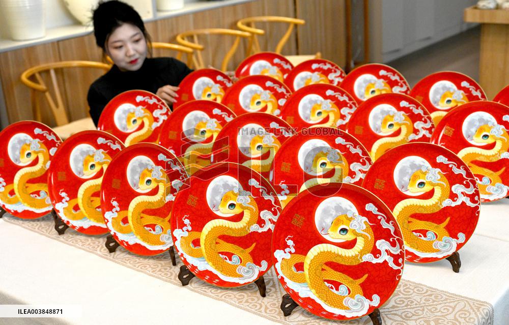 Year of the Snake Themed Ceramic Products