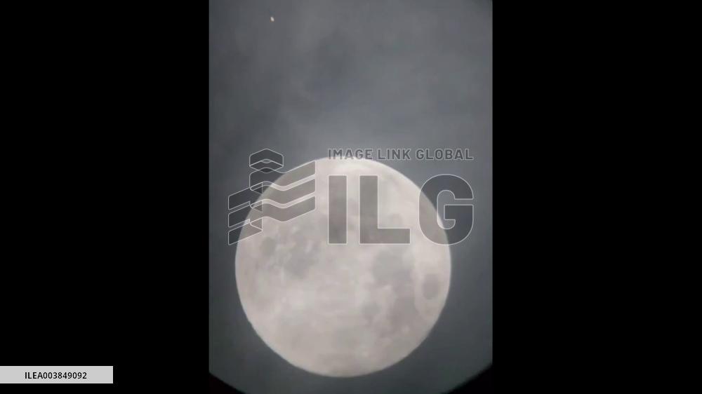 Wolf Moon: First Full Moon Of 2025 Shines In Night Sky 3