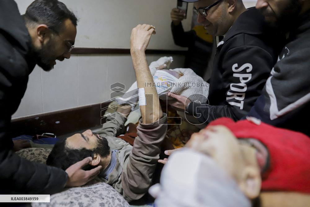 Israeli Attacks On The Gaza Strip Continue