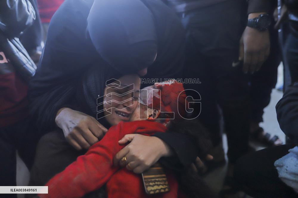 Israeli Attacks On The Gaza Strip Continue