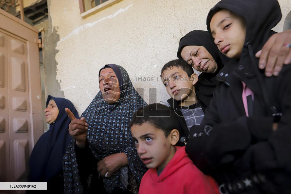 Israeli Attacks On The Gaza Strip Continue