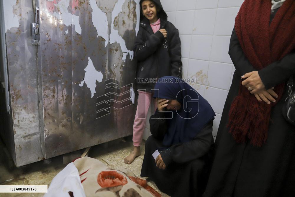 Israeli Attacks On The Gaza Strip Continue