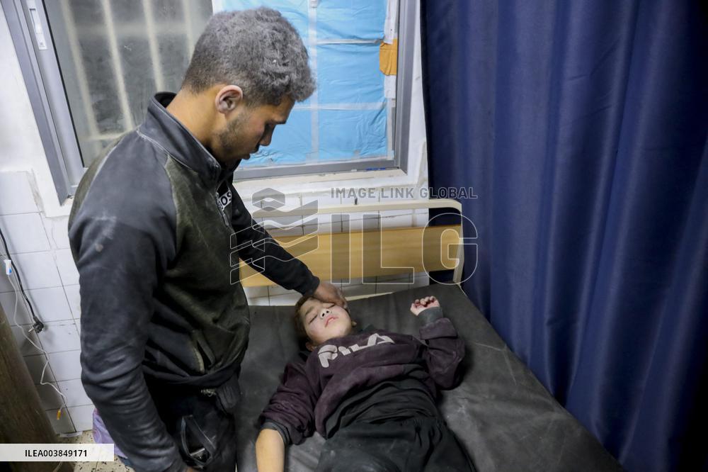 Israeli Attacks On The Gaza Strip Continue