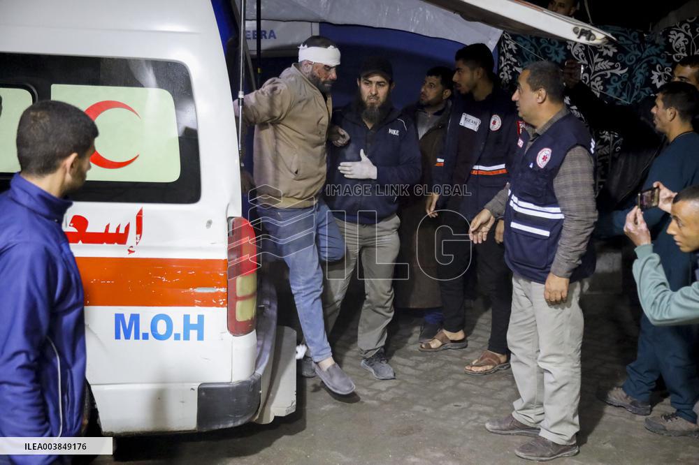 Israeli Attacks On The Gaza Strip Continue