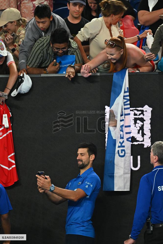 Australian Open - Mens Singles - Round 2 - Christophis