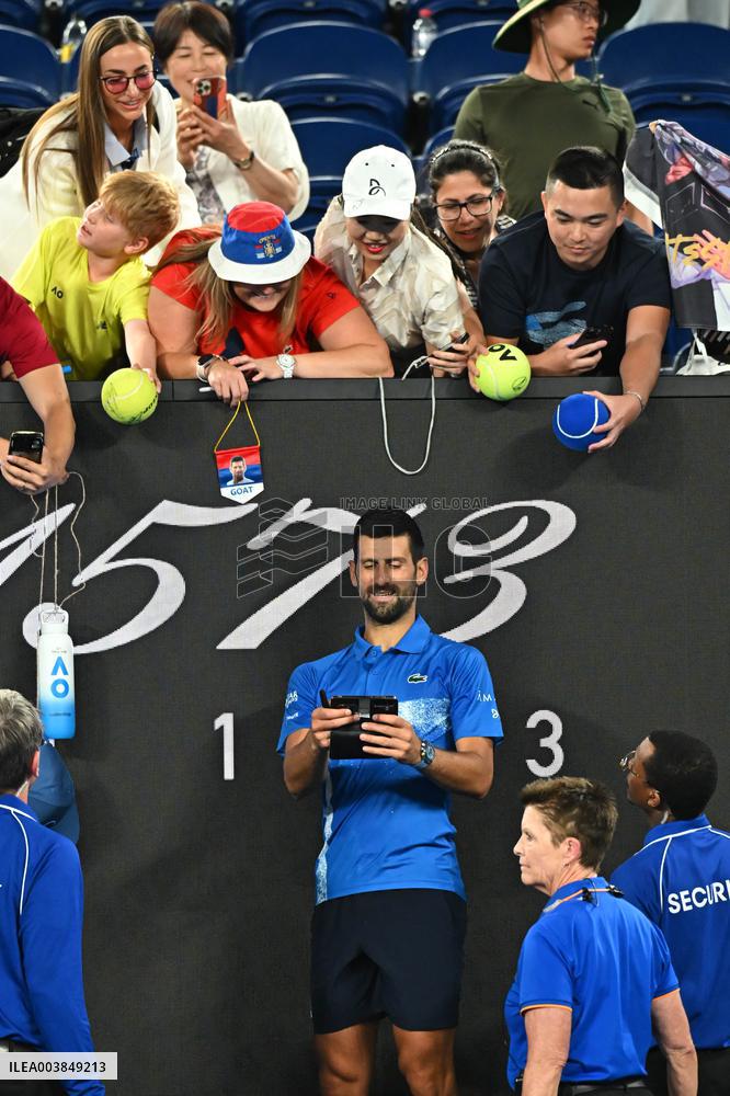 Australian Open - Mens Singles - Round 2 - Christophis