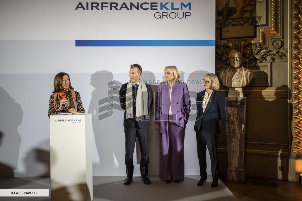 Air France-KLM End of The Year News Conference - Paris