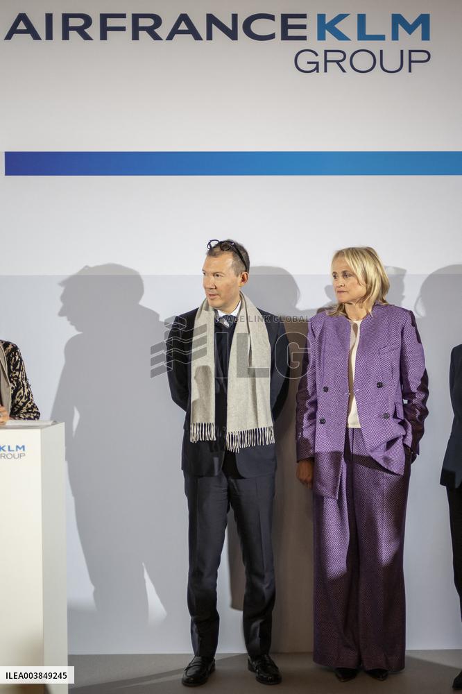 Air France-KLM End of The Year News Conference - Paris