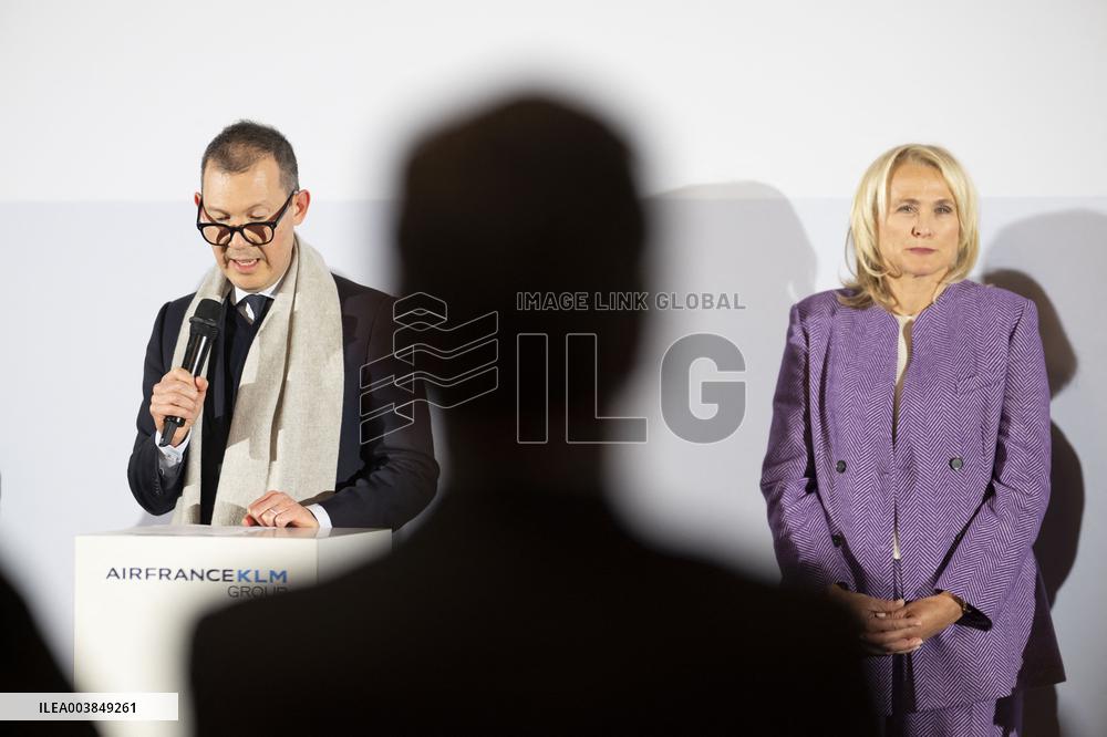 Air France-KLM End of The Year News Conference - Paris
