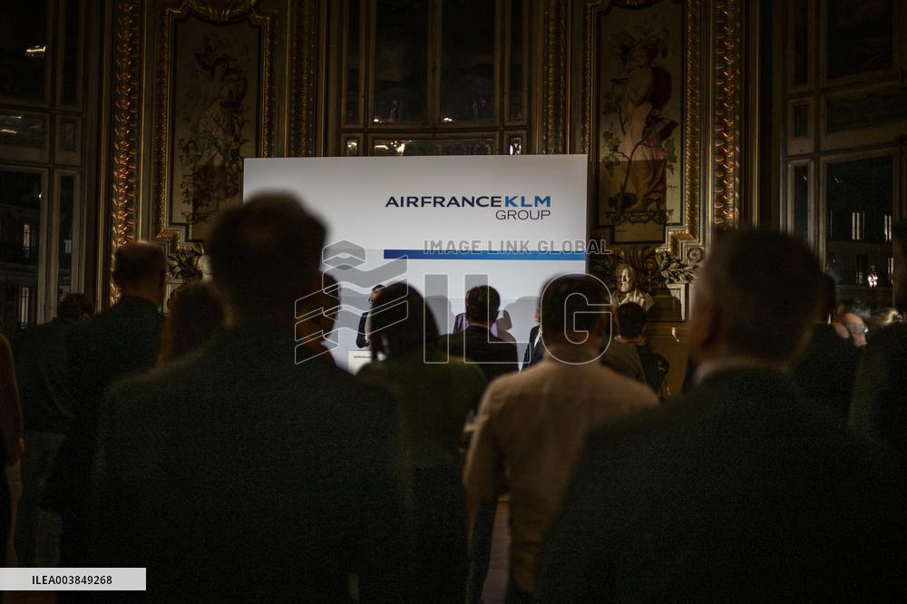 Air France-KLM End of The Year News Conference - Paris