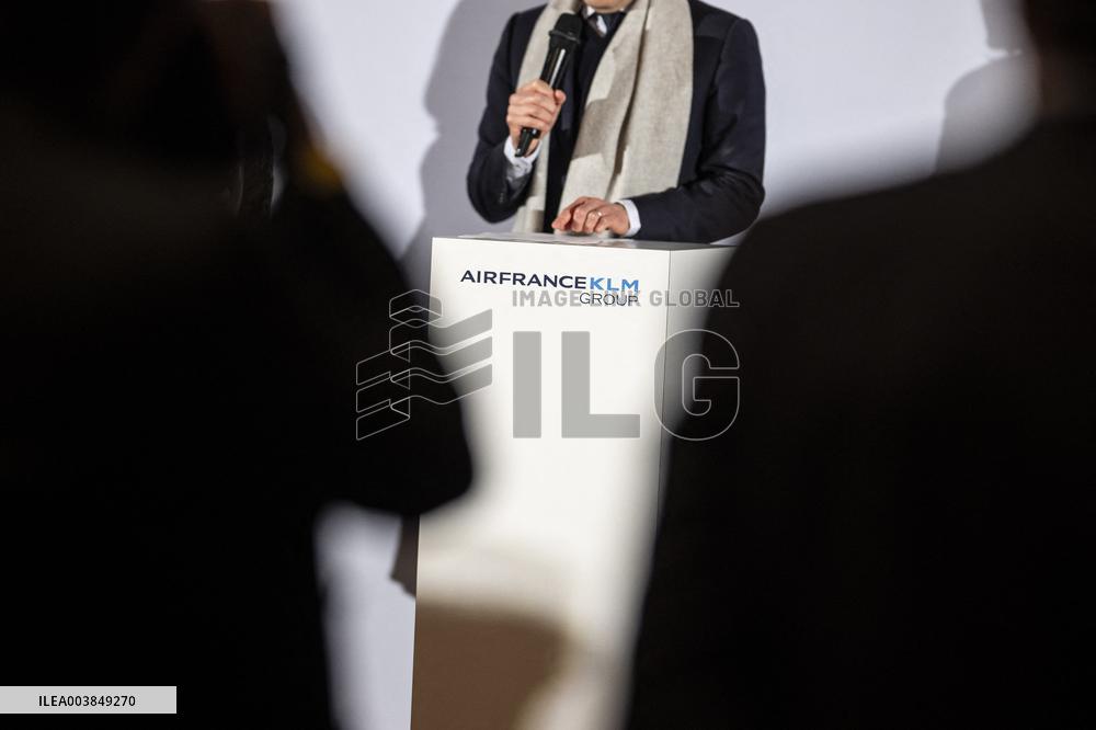 Air France-KLM End of The Year News Conference - Paris