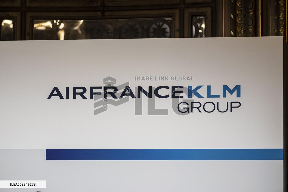 Air France-KLM End of The Year News Conference - Paris