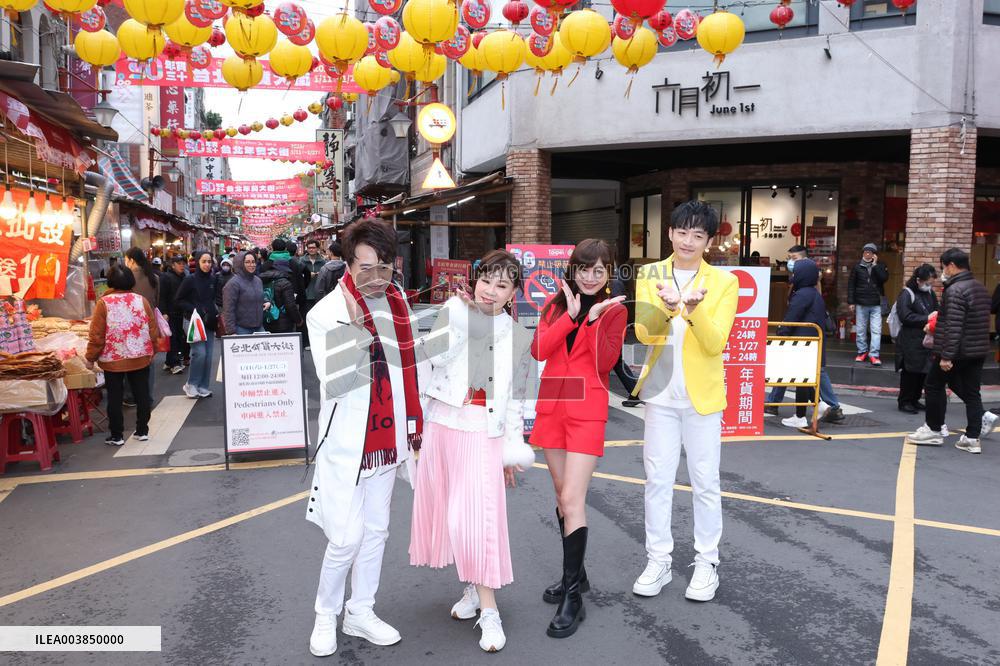 Spring Festival Celebrate in Taipei