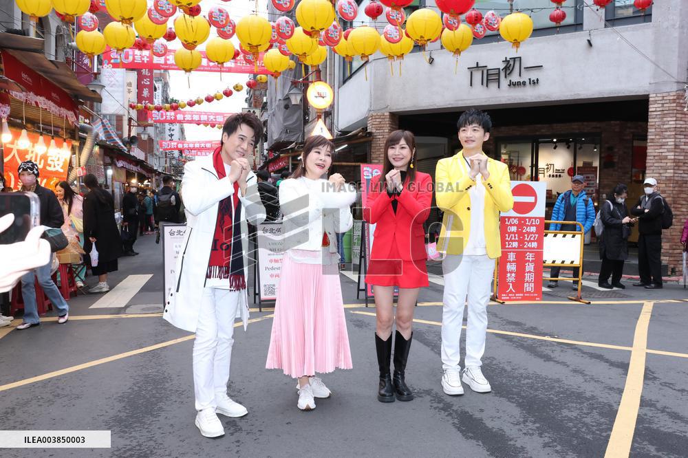 Spring Festival Celebrate in Taipei