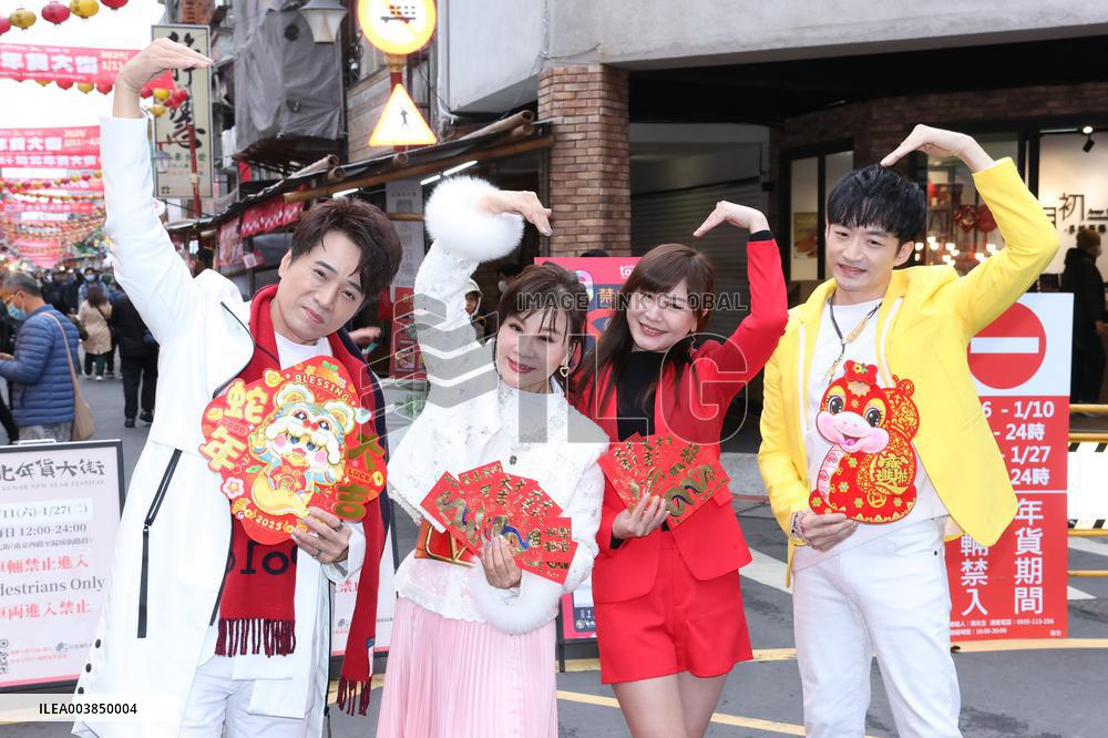 Spring Festival Celebrate in Taipei