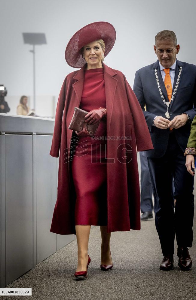 Queen Maxima Visits Royal Cosun - Netherlands