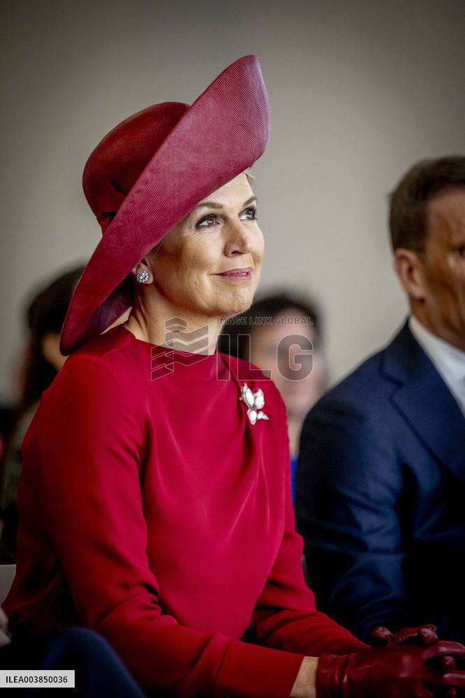 Queen Maxima Visits Royal Cosun - Netherlands
