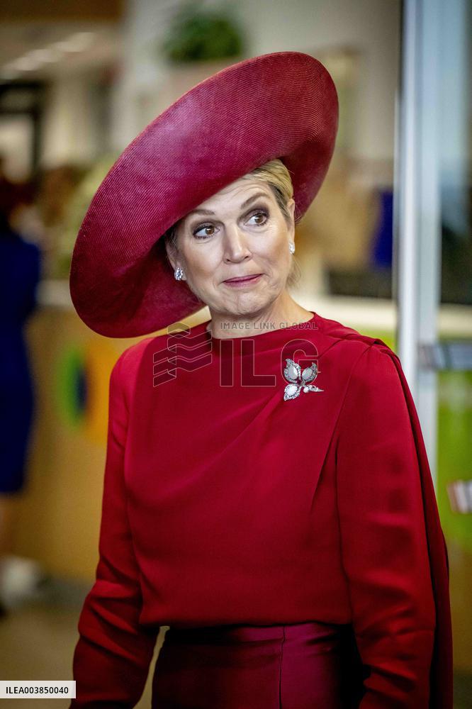 Queen Maxima Visits Royal Cosun - Netherlands