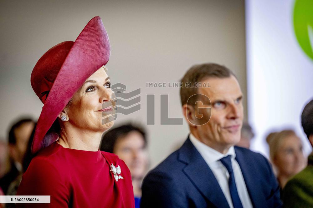 Queen Maxima Visits Royal Cosun - Netherlands