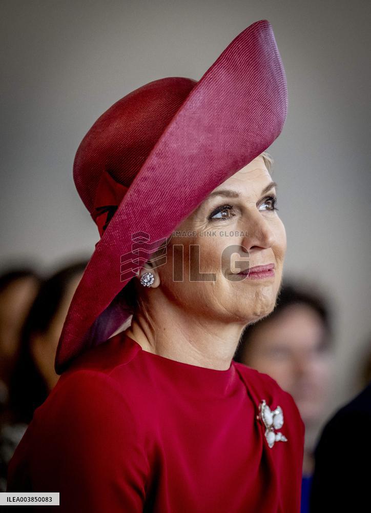 Queen Maxima Visits Royal Cosun - Netherlands