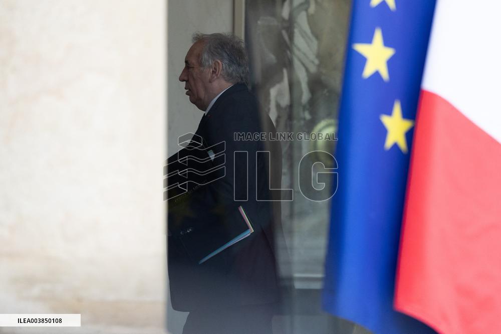 Weekly Cabinet Meeting - Paris