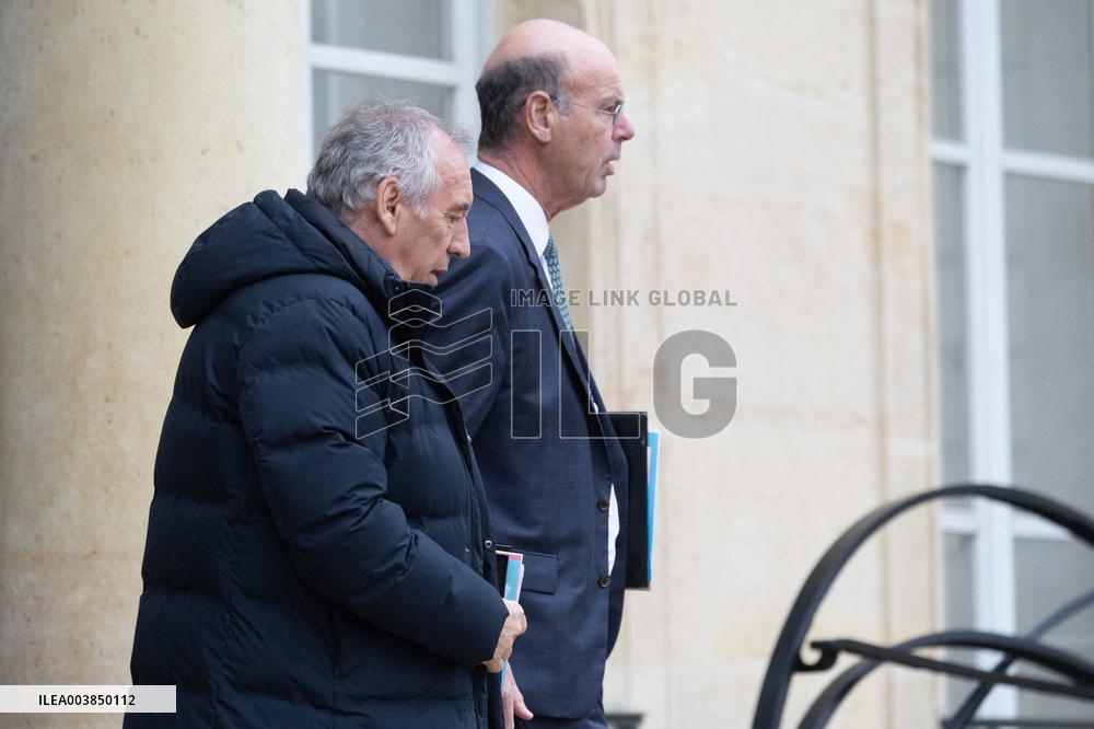 Weekly Cabinet Meeting - Paris