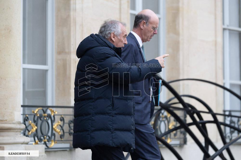 Weekly Cabinet Meeting - Paris