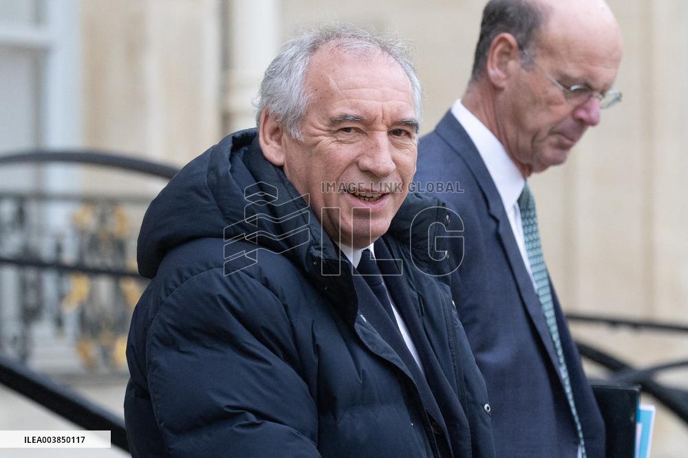 Weekly Cabinet Meeting - Paris