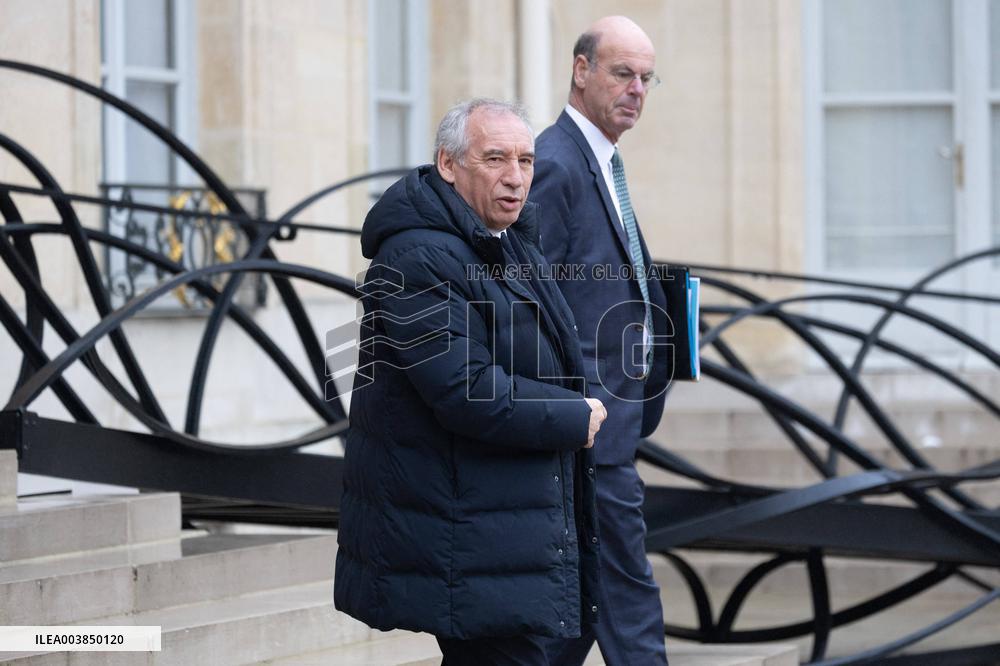 Weekly Cabinet Meeting - Paris