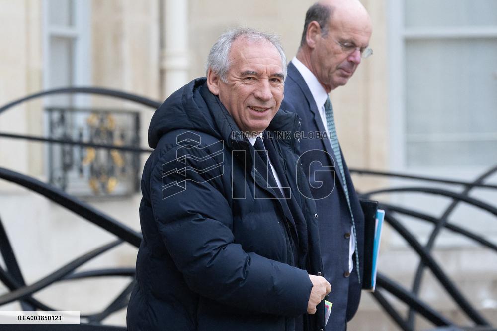 Weekly Cabinet Meeting - Paris