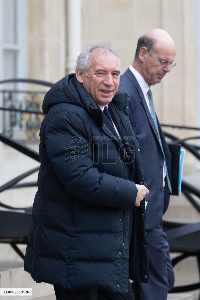 Weekly Cabinet Meeting - Paris