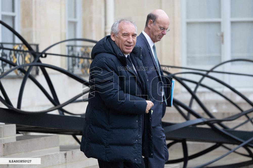 Weekly Cabinet Meeting - Paris