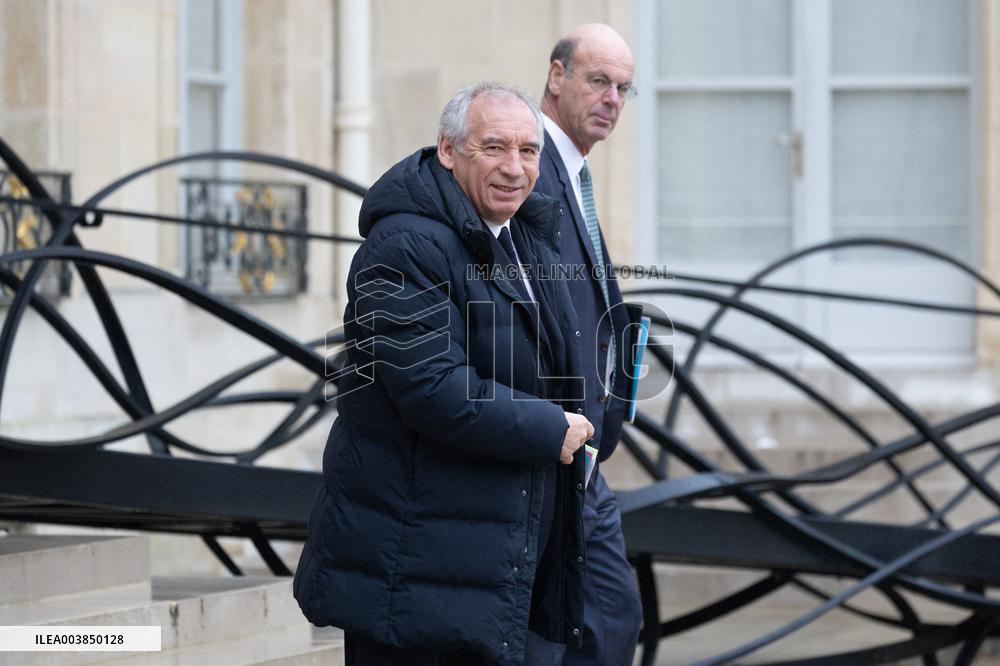 Weekly Cabinet Meeting - Paris