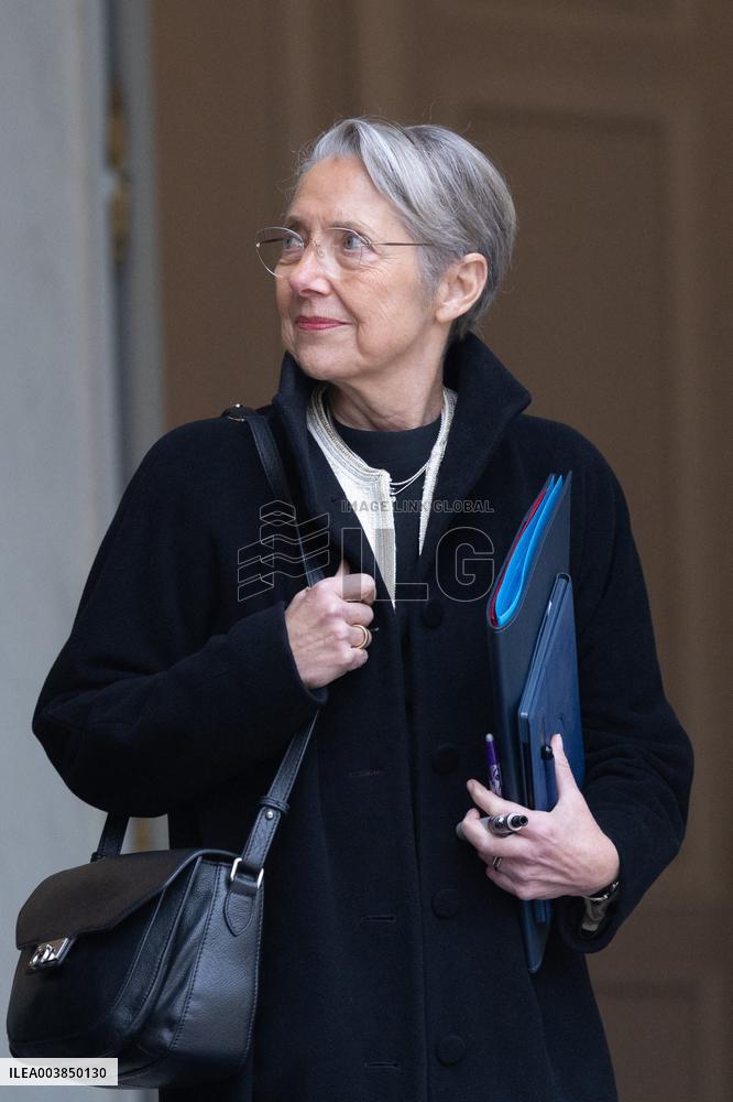 Weekly Cabinet Meeting - Paris