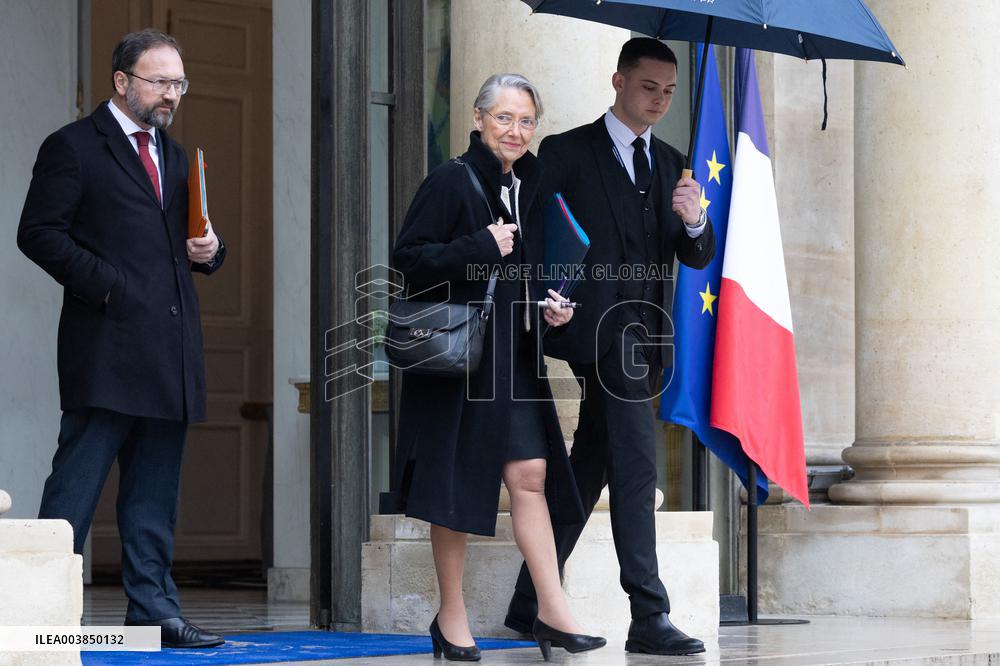 Weekly Cabinet Meeting - Paris