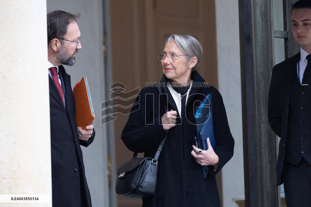 Weekly Cabinet Meeting - Paris